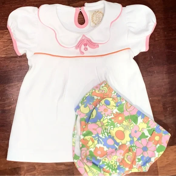 The Beaufort Bonnet Company shorts set toddler girl’s size 2 2T